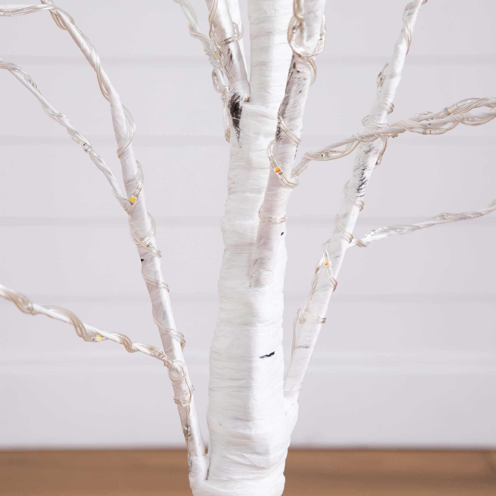 4ft. Pre-Lit White Birch Artificial Christmas Tree